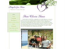 Tablet Screenshot of angelsforshea.com
